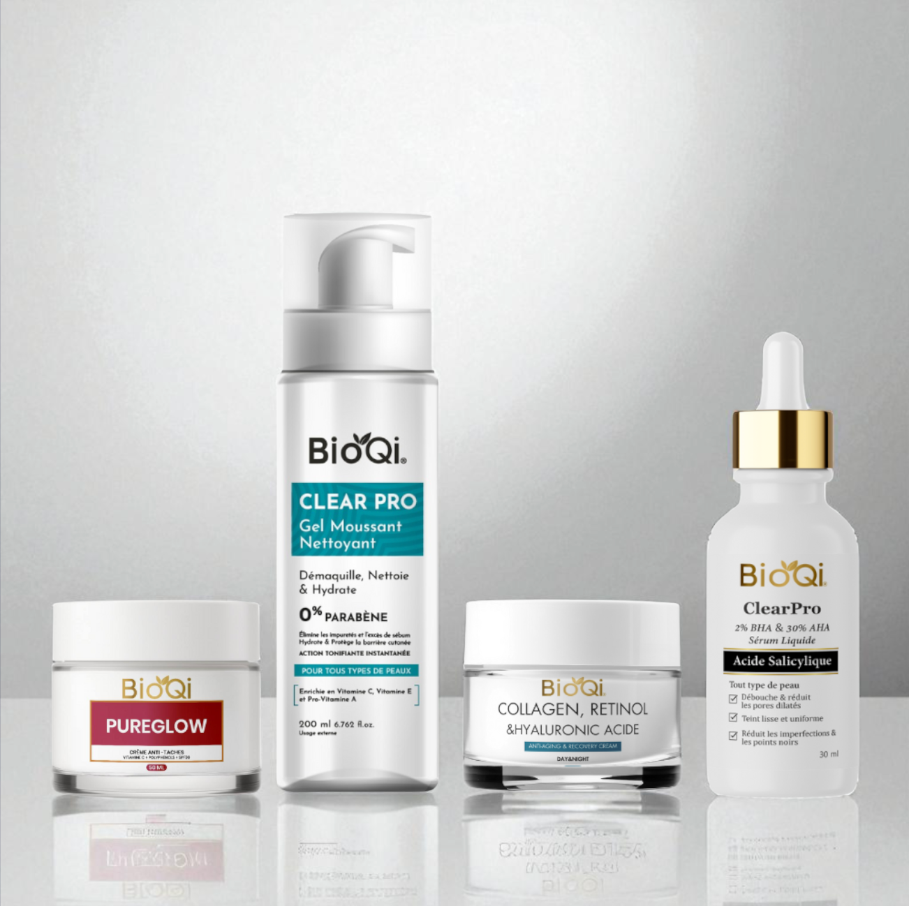 Routine complète de soins de la peau