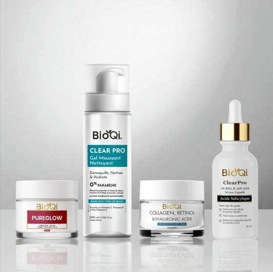 Routine complète de soins de la peau