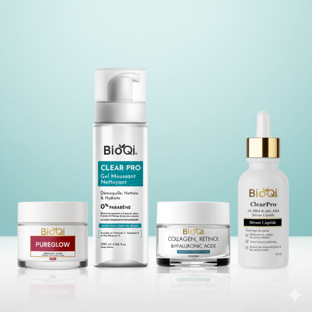 Routine complète de soins de la peau