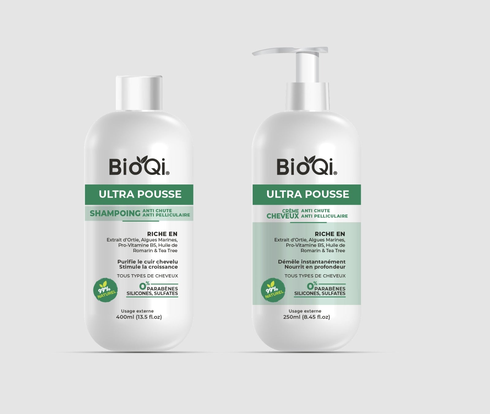 Duo Croissance+ (Shampoing + Crème Capillaire Ultra Pousse)